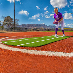 Portolite Paisley's Pro Spiked Portable Softball Pitching Mat